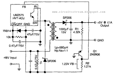 Best Telecom Converter Circuit Diagram