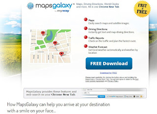 MapsGalaxy toolbar