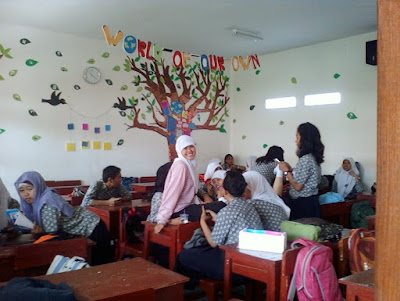 dekorasi ruang kelas smp terbaru