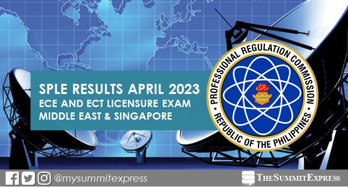 SPLE Result: April 2023 ECE, ECT board exam list of passers