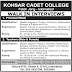 Jobs in Kohsar Cadet College Islamabad