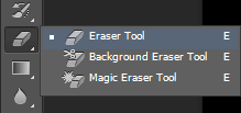 The Eraser Tool.