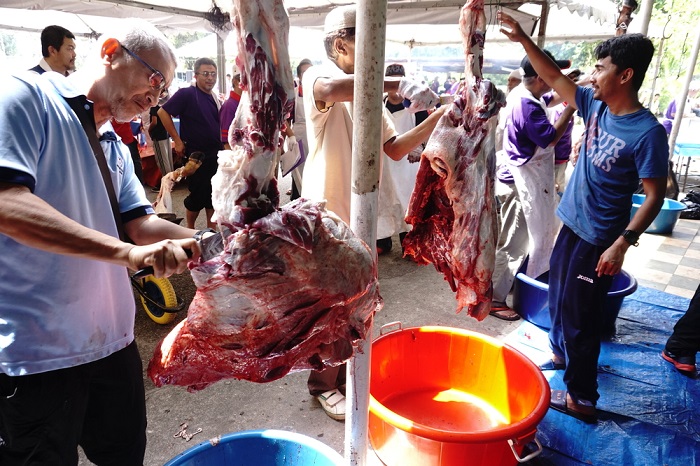 Selamat Hari Raya Haji Cow Is Sacrificed Korban