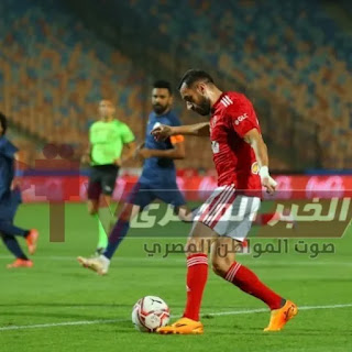 أبرز لقطات مباراة الأهلي وإنبى في الدوري المصري