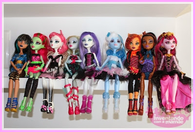 Coleção de Bonecas Monster High