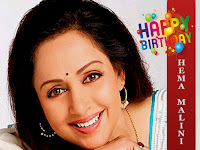 hema malini birthday, beautiful smile picture free download