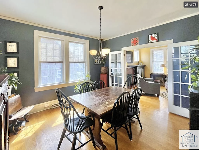 color photo, dining room, Sears Kilbourne 621 Mulberry Rd Martinsville VA