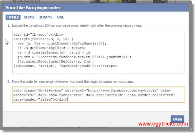 Facebook Like-Box Code