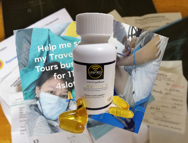 My Charity Experience, carmnescence.blogspot , Arctic C Fish Oil, Chikugunya