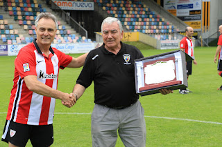 Torneo triangular de veteranos con el Barakaldo, Athletic y Eibar