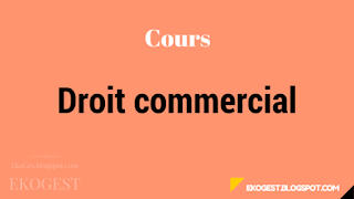 Droit commercial