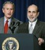 Ben Bernanke, Federal Reserve Chairman, George Bush