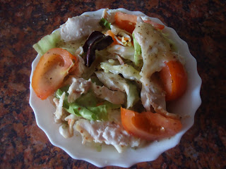 Turkey Salad with French Dressing