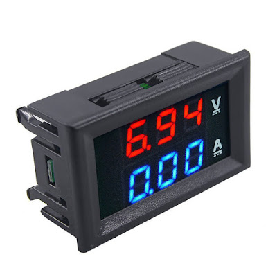 Digital Voltmeter Ammeter Monitor