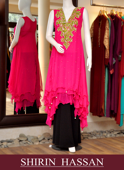 Shirin Hassan New Formal Wedding Wear Clothes For Women & Girls 2013-14