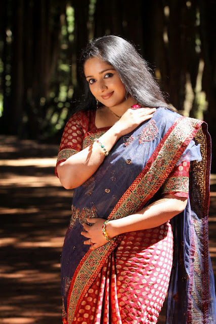 kavya madhavan hot in saree 