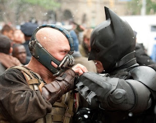 batman peleando con bane