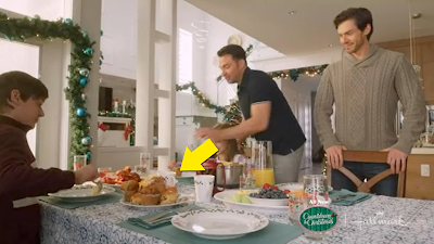 Jonathan Bennett serves breakfast in THE HOLIDAY SITTER