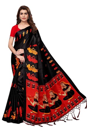 ANNI DESIGNER Women's silk Saree