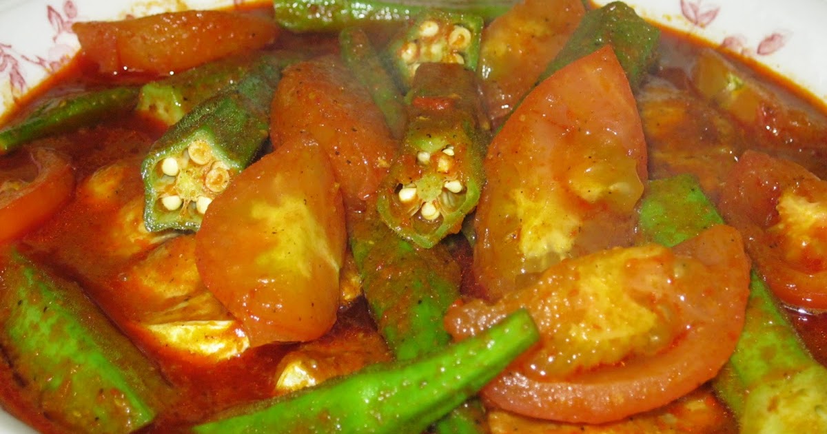 Inachomel: ASAM PEDAS IKAN MERAH DENGAN BENDI DAN TOMATO