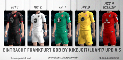 PES 2013 Eintracht Kits Season 2015/16