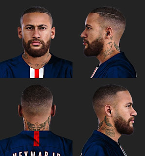 PES 2020 Faces Neymar Jr by Messi Pradeep