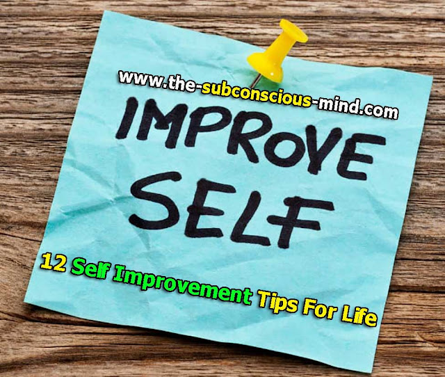 life improvement tips, self improvement tips