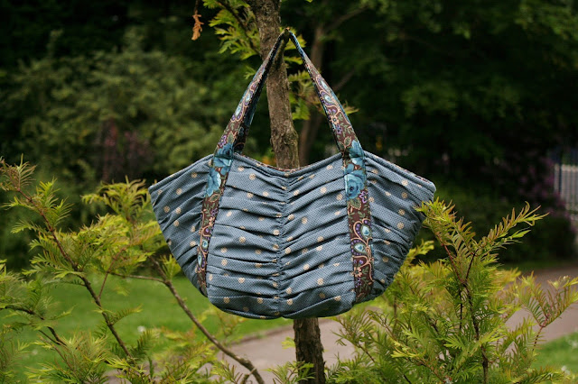 Sewn by Rebecca Stevenson - Mini Tulip Tote PDF Sewing Pattern - Blue Susan Makes