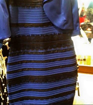 ... explanation of why people perceive the colors of the dress differently