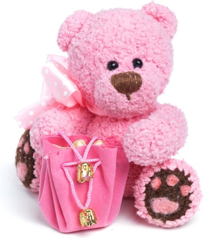 Cute Pink Teddy Bear Photo for Whatsapp DP