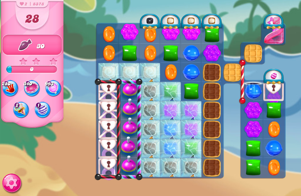 Candy Crush Saga level 8378