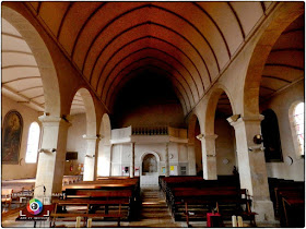 CUSTINES (54) -Eglise Saint-Léger (Intérieur)