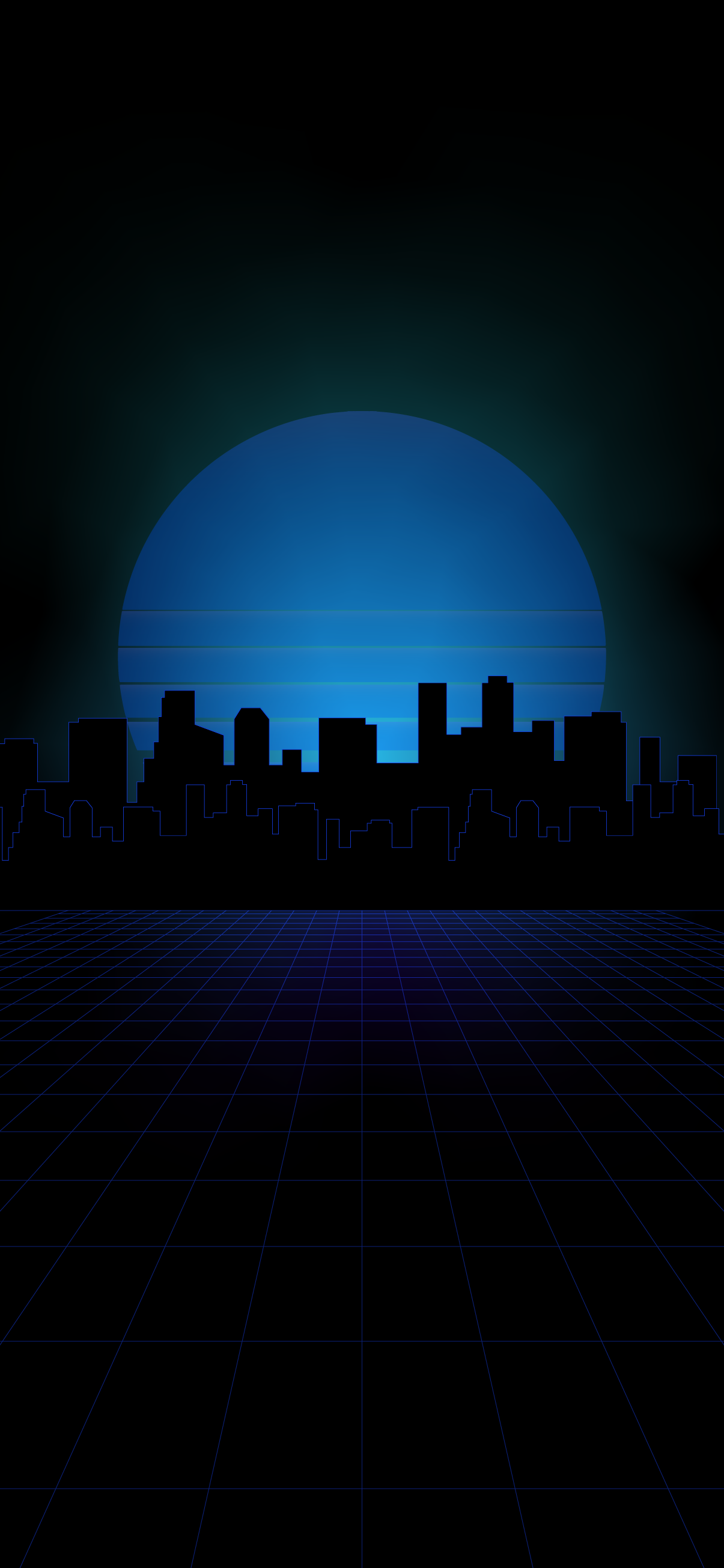 synthwave wallpaper iphone 4k