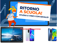 Concorso #idealoBackToSchool : vinci gratis un prodotto a scelta o Tablet Lenovo