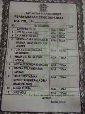 Cara Mengurus Surat-Surat di Dompet Yang Hilang