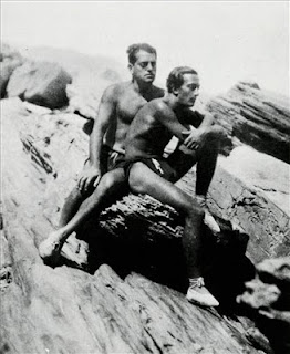 Buñuel y dali en la playa