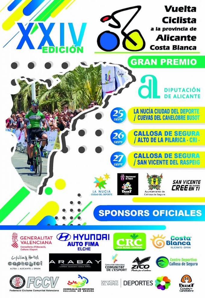 El equipo élite / Sub23 masculino correrá la Vuelta a Alicante desde el viernes al domingo