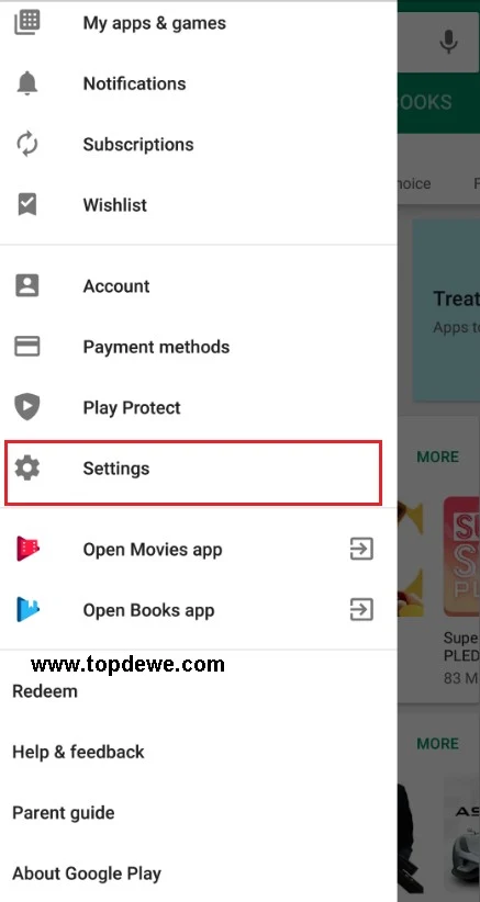 cara blokir konten dewasa di google play store