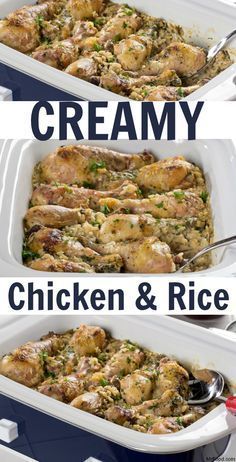 For those days when there's a lot to do and little time to do it, recipes like this Creamy Chicken and Rice are great.
