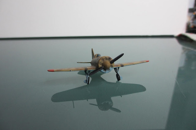 1/144 Polikarpov I-16 diecast metal aircraft miniature