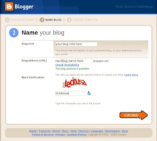 cara membuat blog step 4