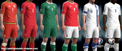 PES 2013 Euro 2016 France Qualifiers kitpack 2014-2016 volume 2 by Syirojuddin