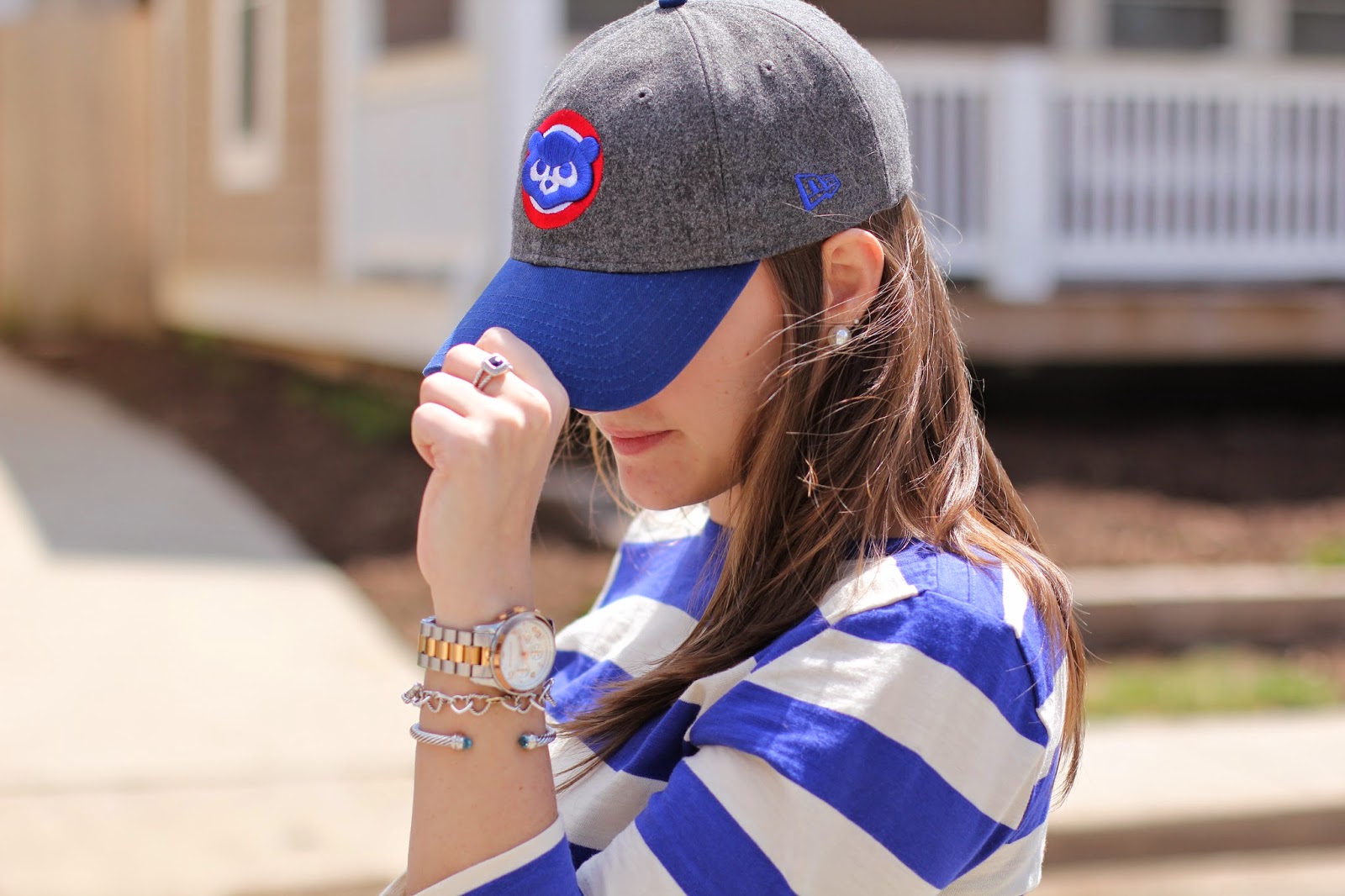 krista robertson, baseball series, jack rogers, what to wear to a baseball game