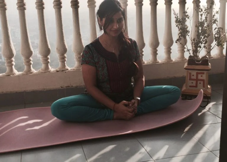 Butterfly Pose (BaddhaKonasana)