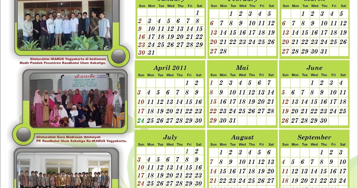 Secangkir Teh Poci: Contoh Gambar & Design Kalender