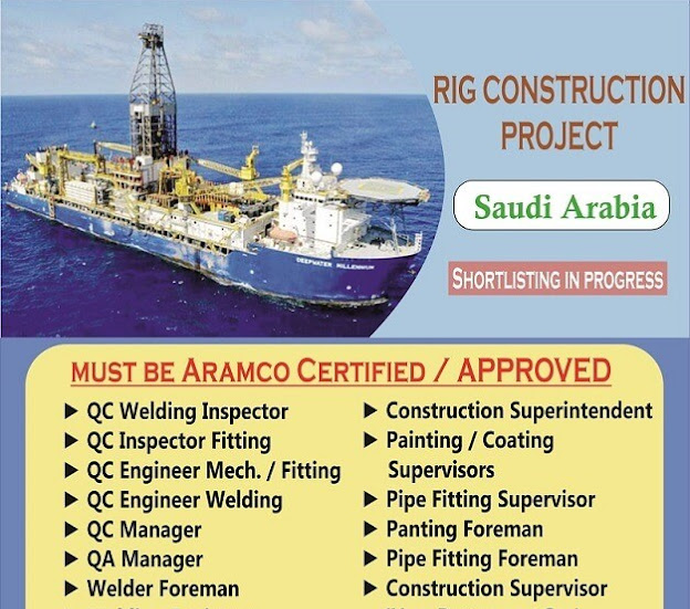 Saudi Arabia Rig construction project