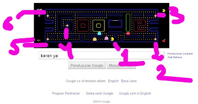 Doodles Google Dalam Rangka PAC-MAN 30th Anniversary