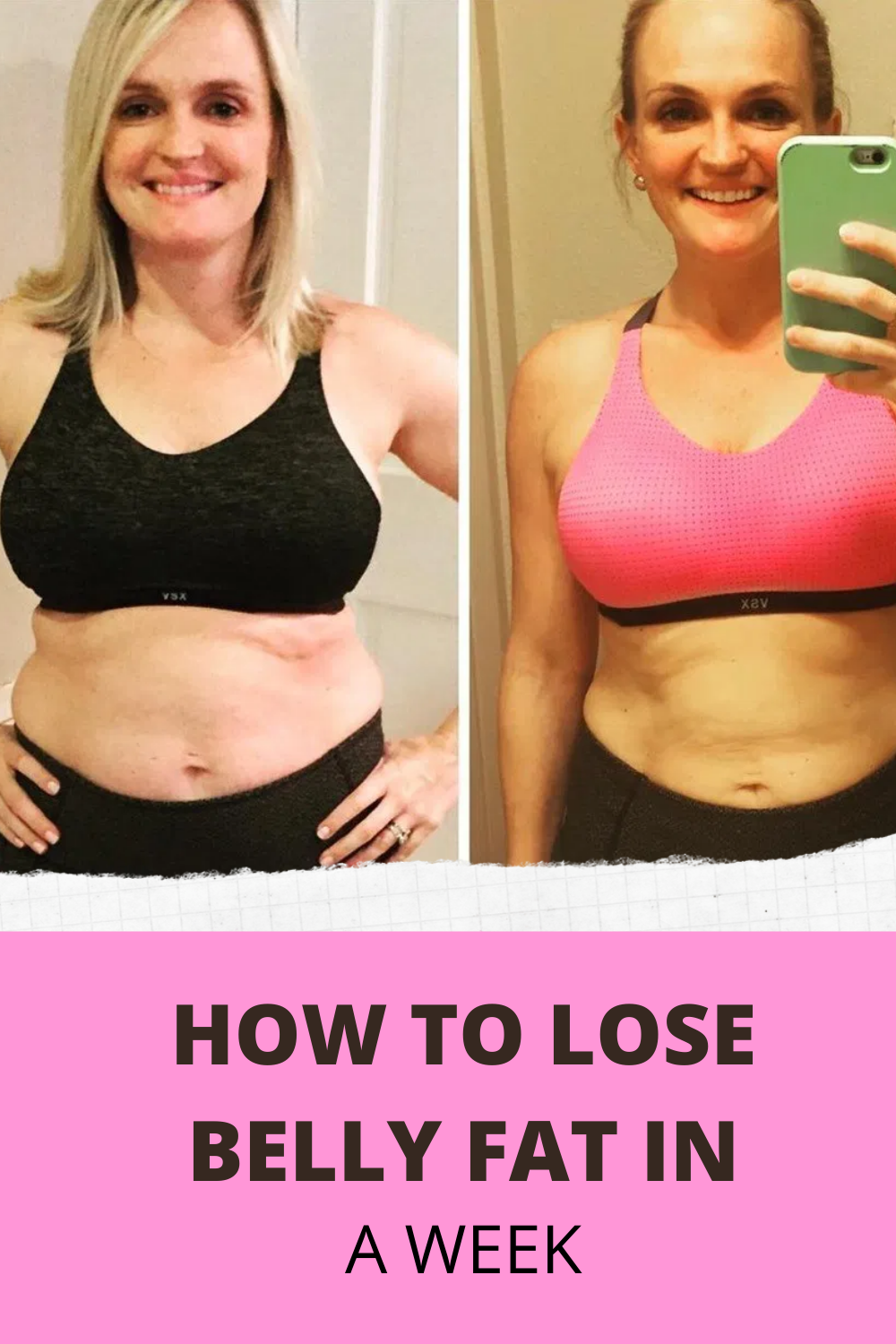 Marie Levato: HOW TO LOSE BELLY FAT IN A WEEK