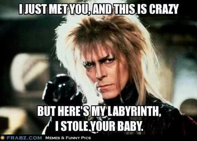 The Labyrinth, David Bowie, Jareth, 