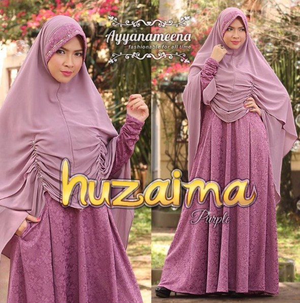 Kumpulan Gambar  Baju  Muslim  Gamis Modern Pesta untuk Ibu Hamil 